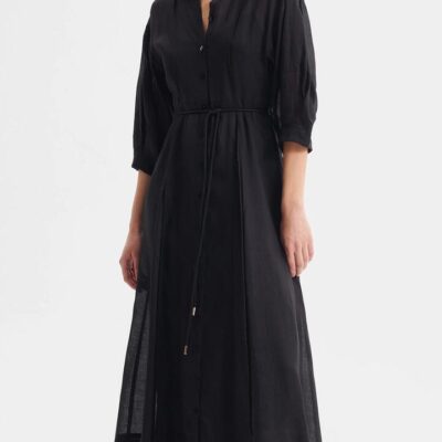 Morrison Bonita Shirt Dress — Black