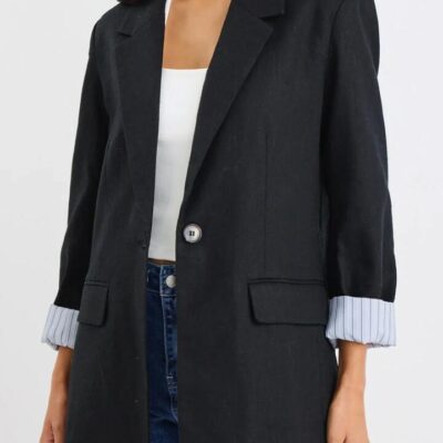 Ivy & Jack Dock Ramie Blazer