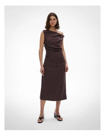 Witchery Twist Asymmetric Midi Dress