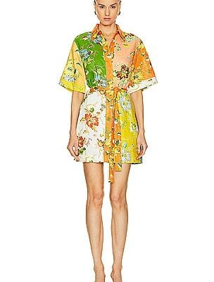 Alemais Hotel Lamu Spliced Mini Dress