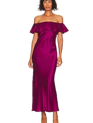 DANNIJO Off The Shoulder Midi Dress