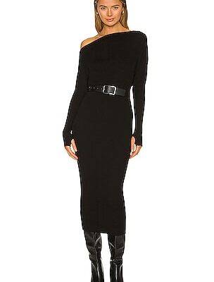 Enza Costa Sweater Knit Slouch Dress