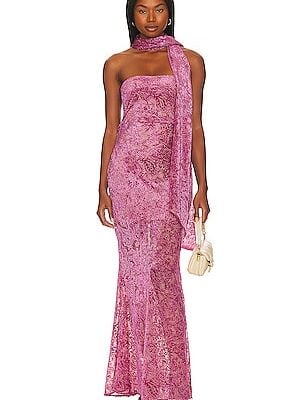 For Love & Lemons Francesca Maxi Dress