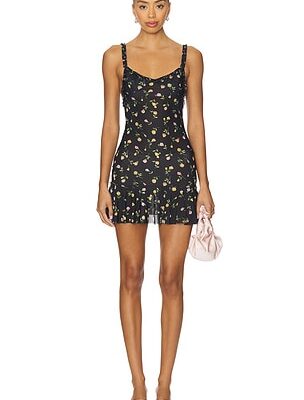 Indah Camilla Mini Dress With Ruffles