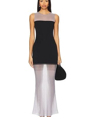 Karina Grimaldi Renata Knit Maxi Dress