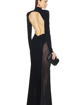 Michael Costello x REVOLVE Sarto Velvet Gown