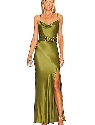 NICHOLAS Simone Cowl Neck Dress
