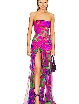 retrofete Nicole Silk Dress