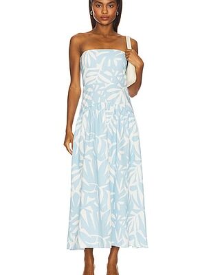 SEVEN WONDERS Addie Midi Dress