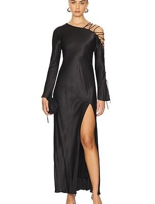 Shona Joy Nora Lace Detail Maxi Detail