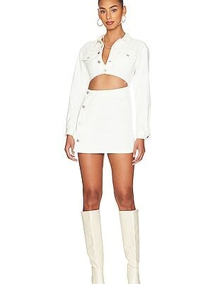 superdown Mika Button Front Dress