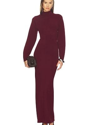 SRG Gloria Mock Neck Maxi Dress