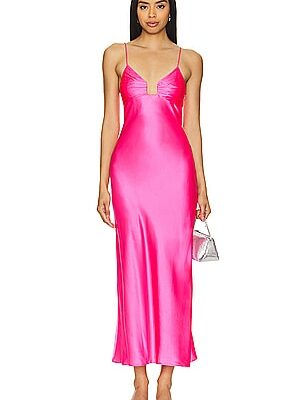 Susana Monaco Silk Midi Dress