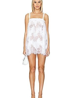 Tularosa Dani Sheer Mini Dress