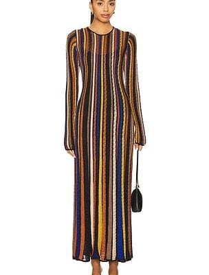 Ulla Johnson Albie Knit Long Sleeve Dress