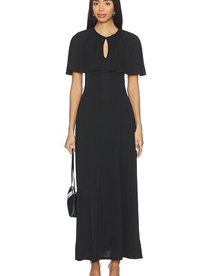 WeWoreWhat Cape Midi Dress