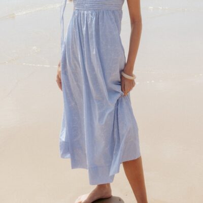 Ashtyn Maxi Dress - Cornflower Blue