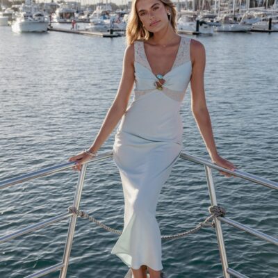 Bonita Maxi Dress - Mint Green