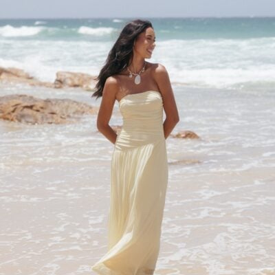 Calypso Maxi Dress - Butter Yellow