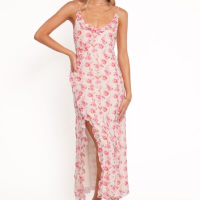 Charli Maxi Dress - Pink Floral