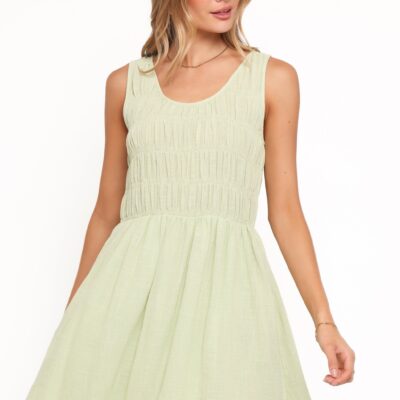 Heather Mini Dress - Green