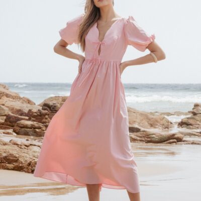 Karla Maxi Dress - Pink