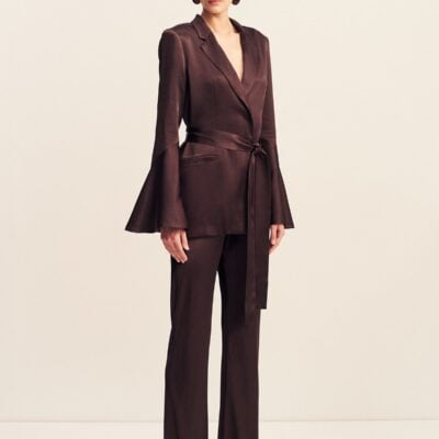 La Lune Bias Cut Pant | Espresso | Pants | Shona Joy