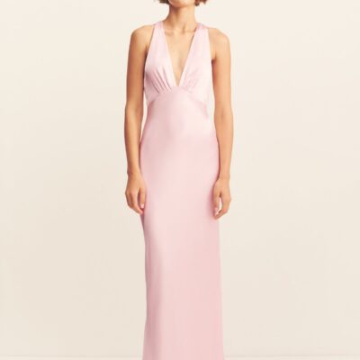 La Lune Plunged Cross Back Maxi Dress | Blossom | Dresses | Shona Joy