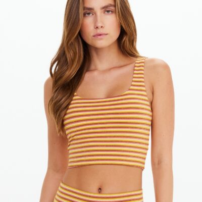 NAXOS ELYSE CROP - STRIPE [USW425097]