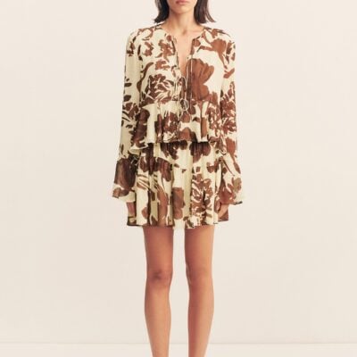 Noa Mini Skirt | Pineapple Wallflower | Skirts | Shona Joy