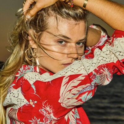 PALMA BOBBI COLLARED SHIRT  - HOLIDAY [USW425127]