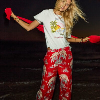 PALMA SIERRA WIDE LEG PANT - HOLIDAY [USW425128]