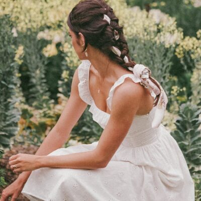 Ruella Midi Dress - White