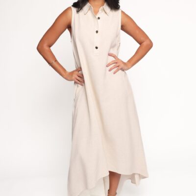 Shaw Maxi Dress - Oatmeal
