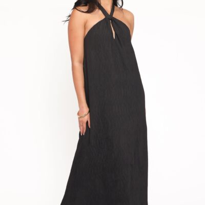 Theophania Maxi Dress - Black