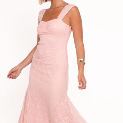 Torry Midi Dress - Pink