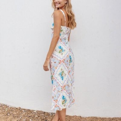 Zinnia Midi Dress - Lucia
