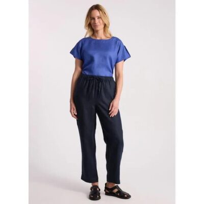 David Lawrence Melinda Linen Mix Tee