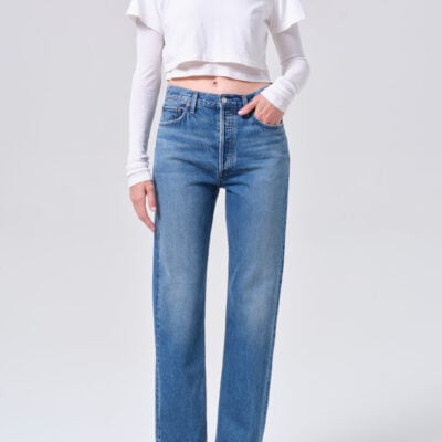 90's Pinch Waist High Rise Straight in Circulate
