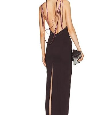 THE ATTICO Chain Gown