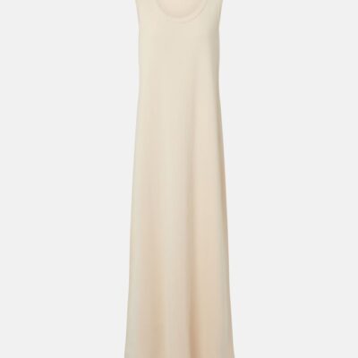 The Row Tetzi Cotton Jersey Maxi Dress