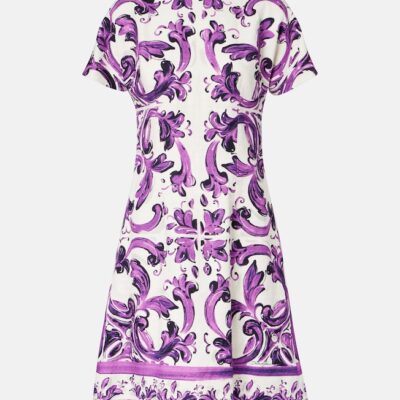 Dolce&Gabbana Majolica Printed Minidress