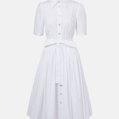Dolce&Gabbana Cotton Poplin Shirt Dress