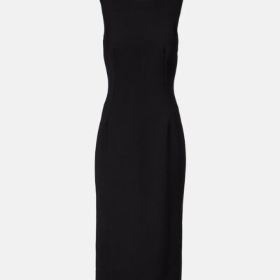 Dolce&Gabbana Virgin Wool Midi Dress