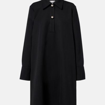 Jil Sander Wool Polo Dress