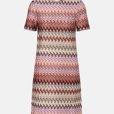 Missoni Zig Zag Lamé Minidress