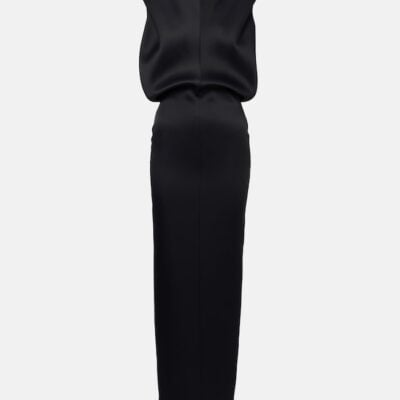 Khaite Terran Satin Maxi Dress