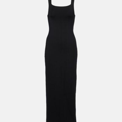 Khaite Dixi Knitted Midi Dress