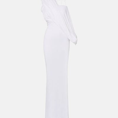 Christopher Esber Aiba Draped Jersey Maxi Dress