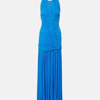 Christopher Esber Orion Gathered Ruched Gown